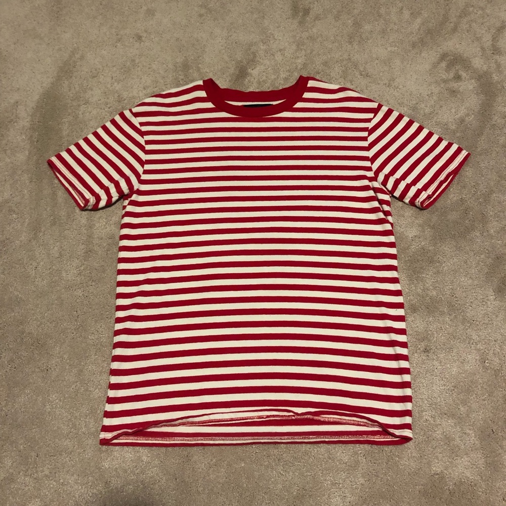 Pacsun Men’s Red Striped Tee